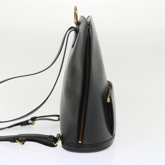 LOUIS VUITTON Epi Gobelins Backpack Black M52292 LV Auth 48435 - Picture 3 of 16